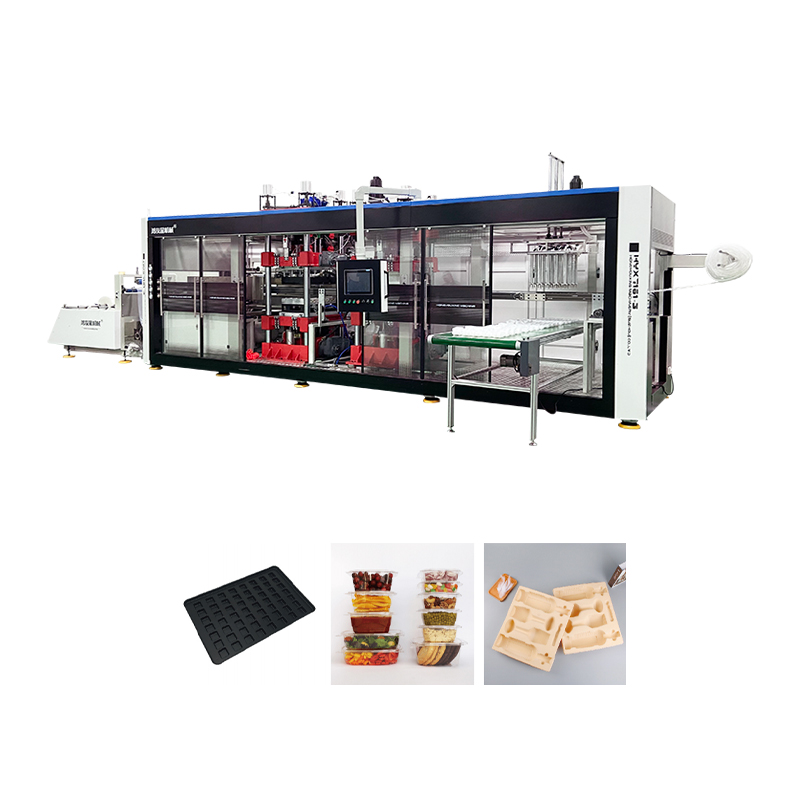 HYX-7161 Potpuno automatski pozitivni i negativni tlak 3 stanice termoforming stroja