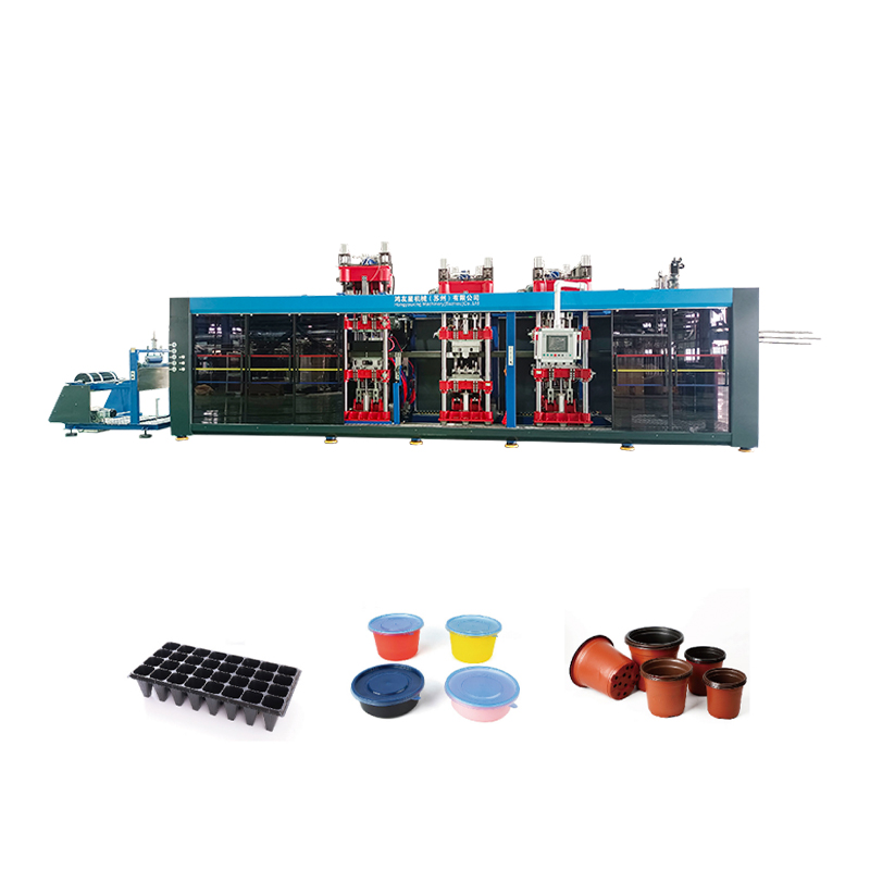HYX-7161 Potpuno automatski pozitivni i negativni tlak 4 stanice termoforming stroja